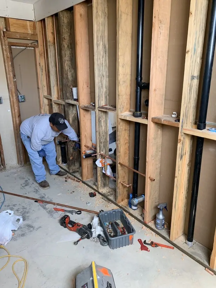 Commercial rough-in plumbing for Gas Line Repair in Bedford Hills